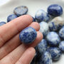 Sodalite Crystal Tumblestone Gift With Pouch And Card, thumbnail 8 of 10