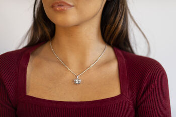 Royal Pearl Flower Pendant, 4 of 12