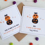 Pumpkin Halloween Card, thumbnail 2 of 3