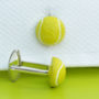 Tennis Ball Cufflinks, thumbnail 1 of 2