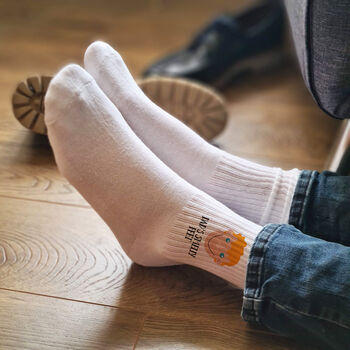 Personalised Pair Of Socks For Dad, 2 of 7