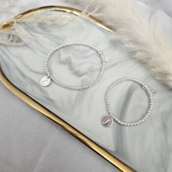 Sterling Silver Mother And Daughter Bracelet Set, 2 of 5