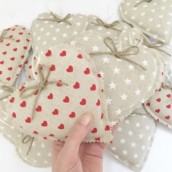 Engagement Fabric Heart With Message, 11 of 12