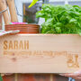 Personalised Gardening Tools Storage Crate, thumbnail 2 of 5