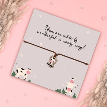 Udderly Wonderful Cow Bracelet, 2 of 7