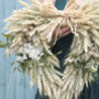 Woodland Dried Flower Heart Wreath, thumbnail 3 of 9