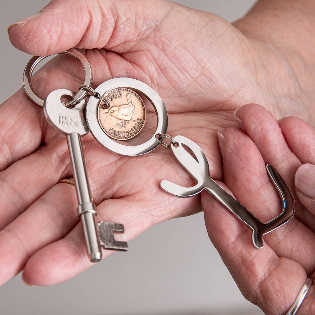 Image of Initial Coin Keyring