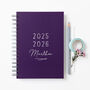 Personalised Classic 2025/26 Mid Year Diary, thumbnail 2 of 9