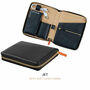Personalised Luxury Mini Leather Tech Case, thumbnail 4 of 9