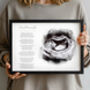 Personalised Memorial Photo And Words Keepsake Print, thumbnail 10 of 10
