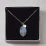 Gold Or Silver Personalised Moonstone Pendant, thumbnail 7 of 8