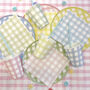Pastel Gingham Party Cups, thumbnail 2 of 9