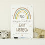 Personalised Baby Pregnancy Countdown Sign And Pen, thumbnail 2 of 4