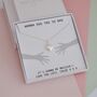 Sterling Silver Be Strong Necklace Gift, thumbnail 12 of 12