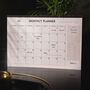 Monthly Wall Planner Note Pad, 50 Sheets, thumbnail 3 of 5