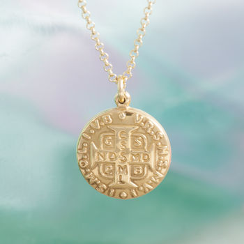 St. Christopher Pendant In Gold Plate Or Silver, 7 of 8