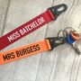 Personalised Thank You Teacher Keyring Clip, thumbnail 1 of 4