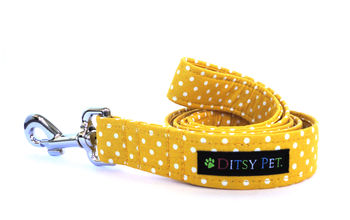 Citrus Dog Collar With Matching Items, 3 of 5