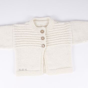 Baby Cardi Knitting Kit, 9 of 12
