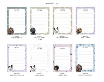 A5 Personalised Pet Notepad, 8 of 8