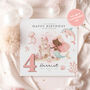 Personalised 3D Mermaid Birthday Card For Little Girl, thumbnail 2 of 2