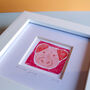 Pink Pig Mini Art Print, thumbnail 2 of 8