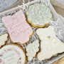 Personalised Baby Girl Biscuit Gift Box, thumbnail 3 of 3