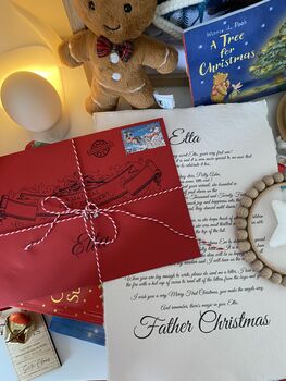 Personalised First Christmas Letter, 2 of 4