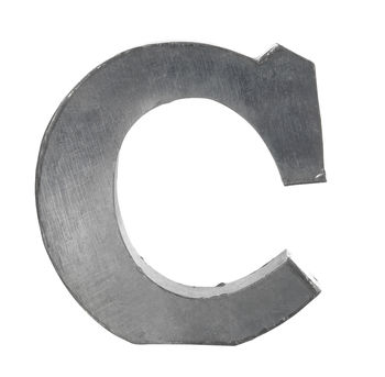 Small Metal Letters, 8 of 8