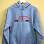 Personalised Adults Classic Mini Hoodie, thumbnail 3 of 9