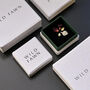 Sterling Silver Personalised Handwriting Hammered Ring, thumbnail 4 of 4
