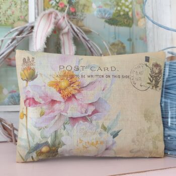 Floral Illustration Fabric Gift Sachets, 4 of 8
