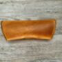 Personalised Burnt Tan Leather Glasses Case, thumbnail 8 of 11