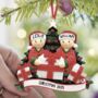 Personalised Couple First Christmas Decoration, thumbnail 2 of 3