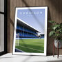 Everton Fc Goodison Park Main Stand Poster, thumbnail 1 of 6