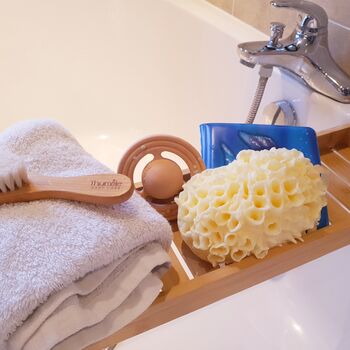 The Coral Scrubs Family Bath And Shower Sponges. Set Of Three Coral Inspired Body Sponges For Babies, Kids And Adults, 2 of 7