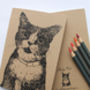 A6 Cat Lovers Notebook Pocket Sized Notebook, thumbnail 8 of 9