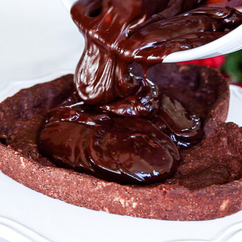 Baking Kit | Salted Chocolate Tart Foodie Gift, 5 of 8