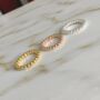 Sterling Silver, Gold Vermeil Or Rose Gold Vermeil Ring, thumbnail 4 of 5