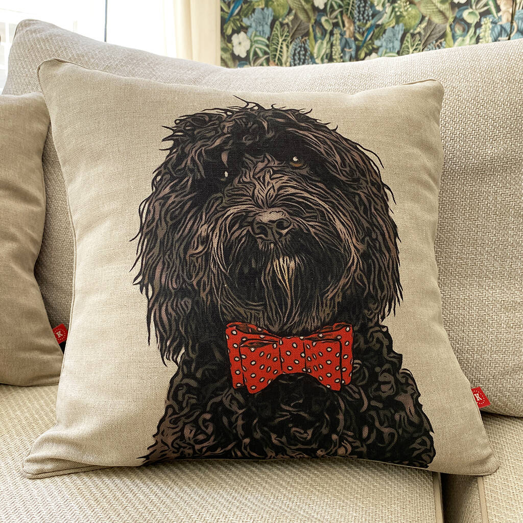 Cockerpoo Feature Cushion By Keylime Design