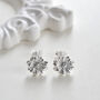 Sterling Silver Cosmos Flower Jewellery Set, thumbnail 3 of 4