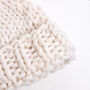 Chunky Bobble Hat Easy Knitting Kit, thumbnail 4 of 7