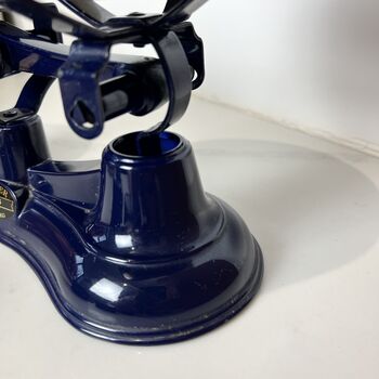 Navy Blue Vintage Salter No.56 Kitchen Scales, 6 of 7