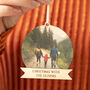 Personalised Family Photograph Christmas Bauble, thumbnail 2 of 8
