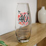 Birthday Gifts For Women Personalised Flower Vase Age, thumbnail 4 of 6