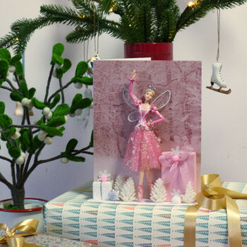 Ballet Fairy Luxury Christmas Card, 10 of 10