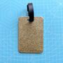 Leather British Street Sign Luggage Tag, thumbnail 4 of 4