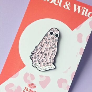 Taylor Swift Inspired Ghost Enamel Pins, 4 of 6