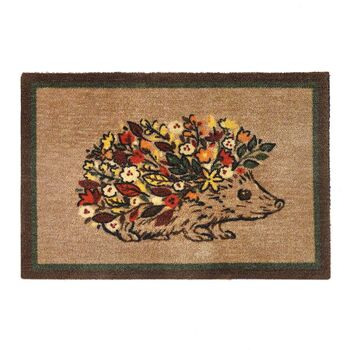 My Mat Patterned Washable My Floral Hedgehog Mat, 2 of 2
