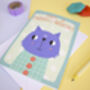 Happy Birthday Kid's Birthday Cat Card, thumbnail 2 of 5